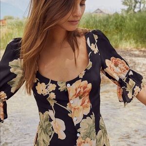 Christy Dawn - Lennon Dress - Night Peony - L